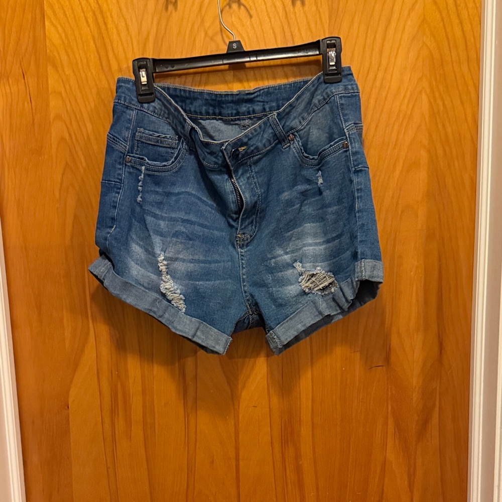 Denim Blue Women's Shorts